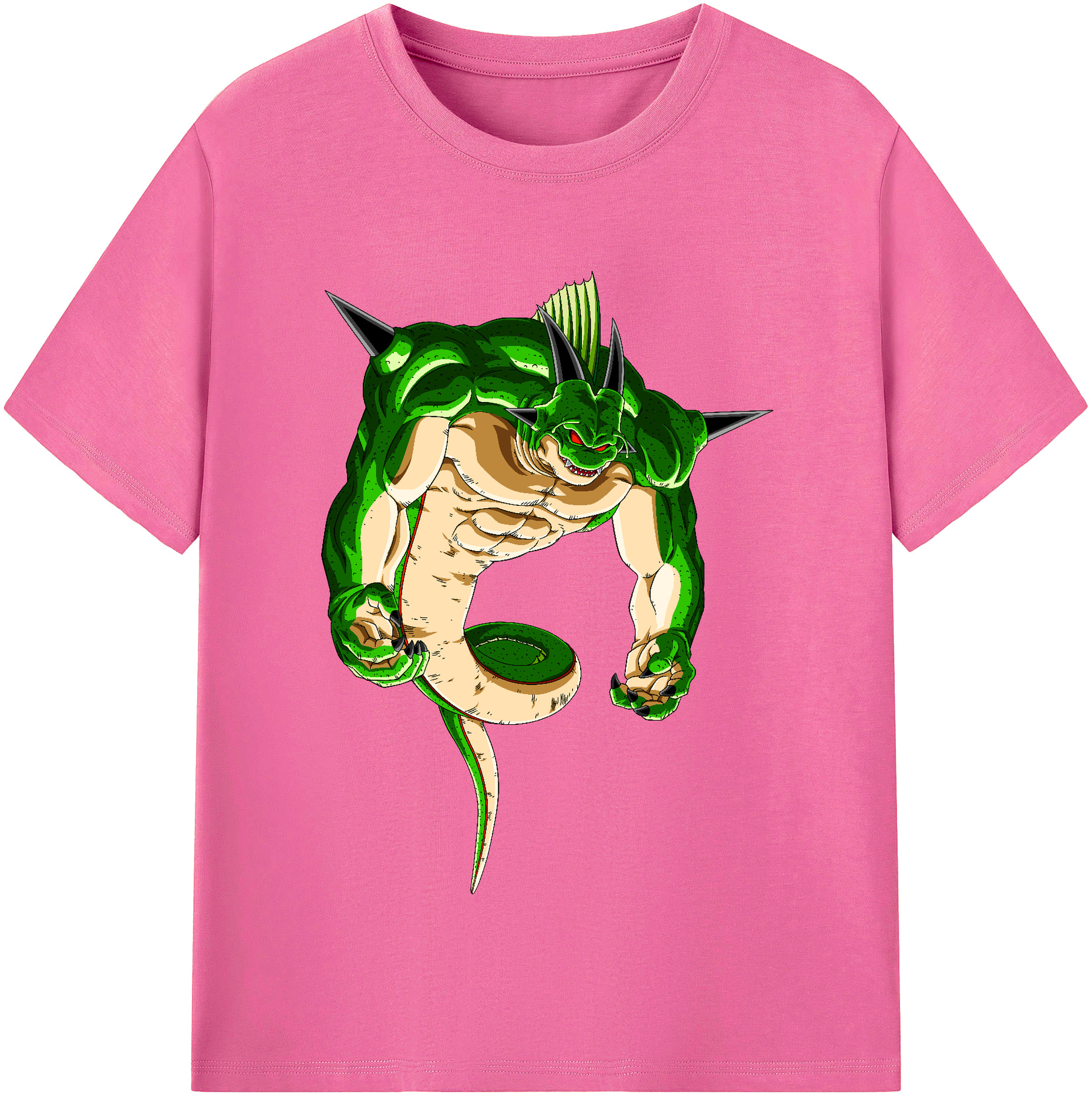 （画像用） ドラゴンボール 神龍 シェンロン DRAGON BALL Shenron レディースカジュアルプリントTシャツ（綿100％）